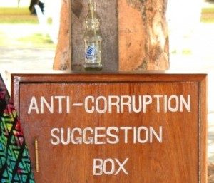 How can behavioral change support the fight against corruption?