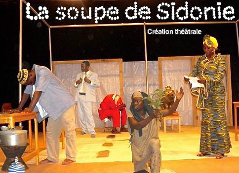 Théâtre et tension à Bangui